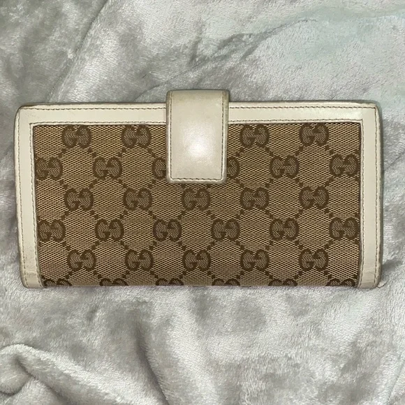 🥶 Gucci GG interlocking canvas bifold long wallet - Picture 2 of 7